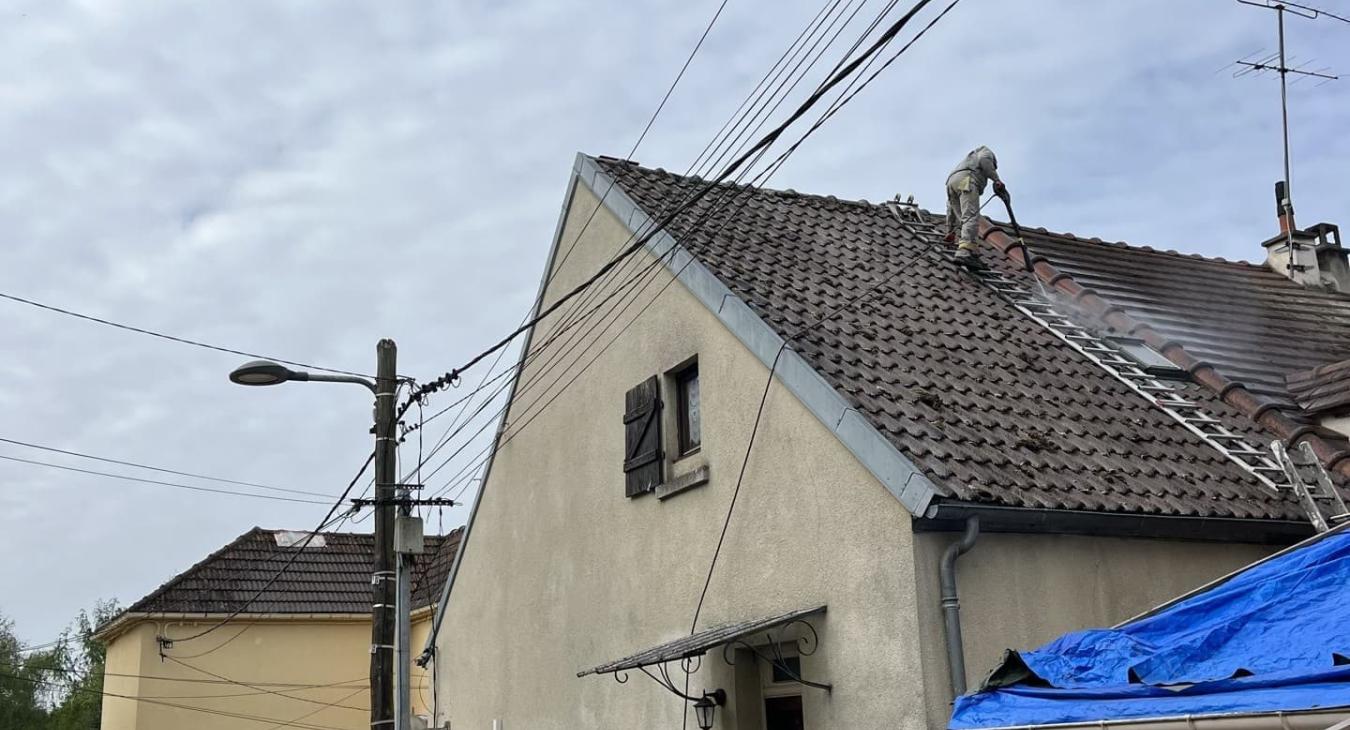 Nettoyage de toiture