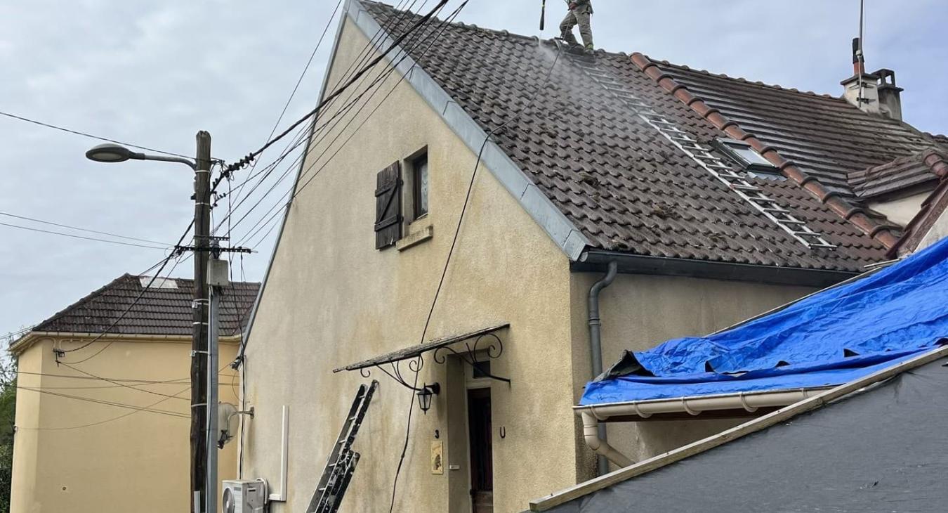 Nettoyage de toiture
