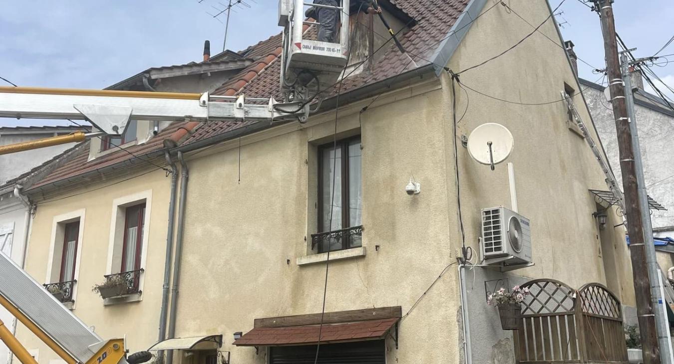 Nettoyage de toiture