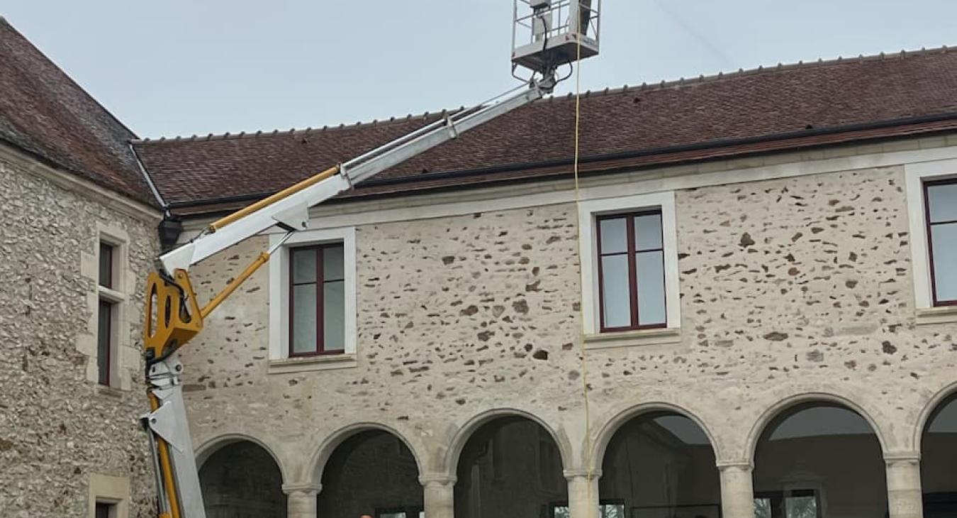 Nettoyage de façade et toiture Verdelot