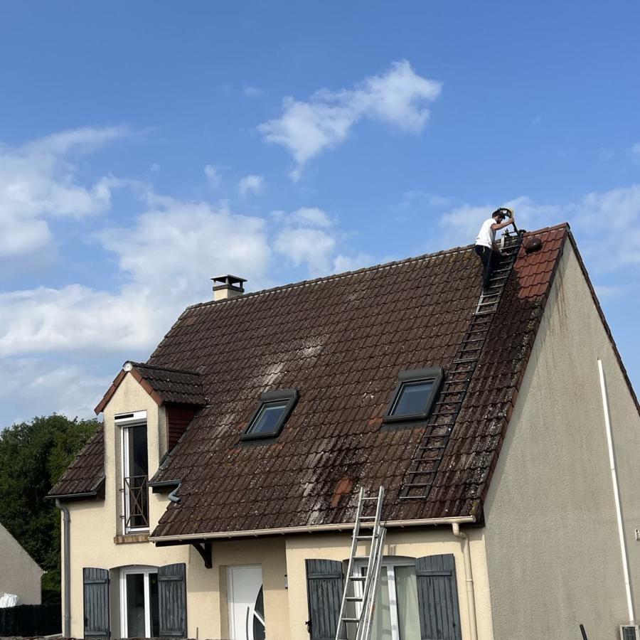 Nettoyage de toiture Frétoy
